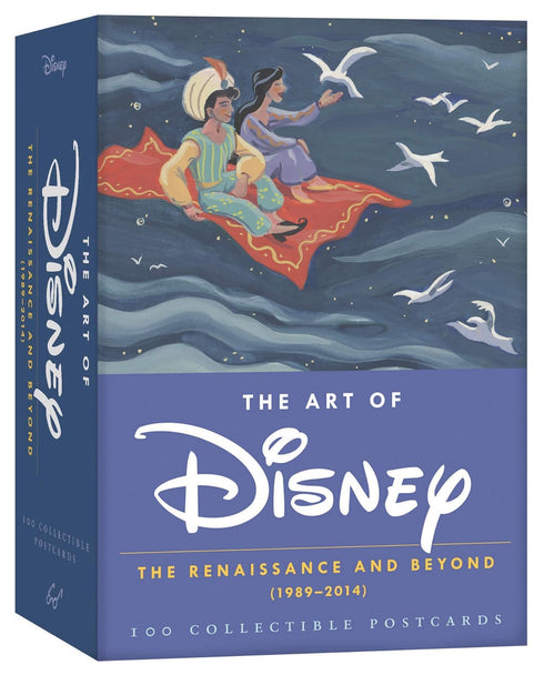 THE ART OF DISNEY: THE RENAISSANCE (1989-2014) 100 COLLECTABLE POSTCARDS